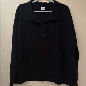 Women's black pajama set